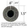 Foam King Pipe Insulation for 1/2 inch Copper Pipe, 3