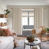 1Inch Diameter Single Curtain Rods with Decorative Finials 72-144inch, Warm
