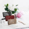DOITOOL 1Pc Purse Display Stand Acrylic Wallet Holder Jewelry Glasses