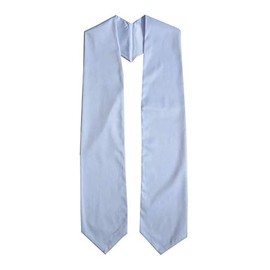 Grad Days Unisex Adult Plain Graduation Stole 60'' Long White