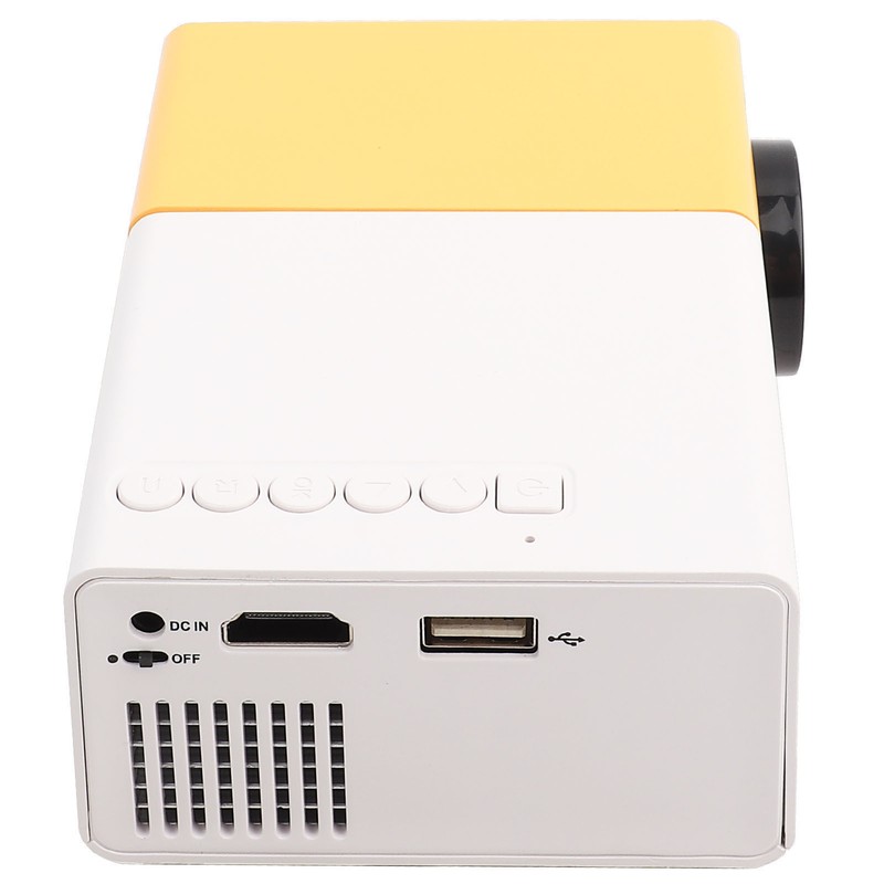 Mini Stylish Home Theater Portable LED Projector High Definition Support