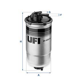 Ufi Filters 24.428.00 Fuel Filter