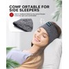 Perytong - Auriculares inalámbricos para dormir con diadema elástica Bluetooth