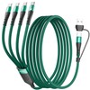 SIQIWO 100W Multi Charging Cable, 4 in 2 USB C