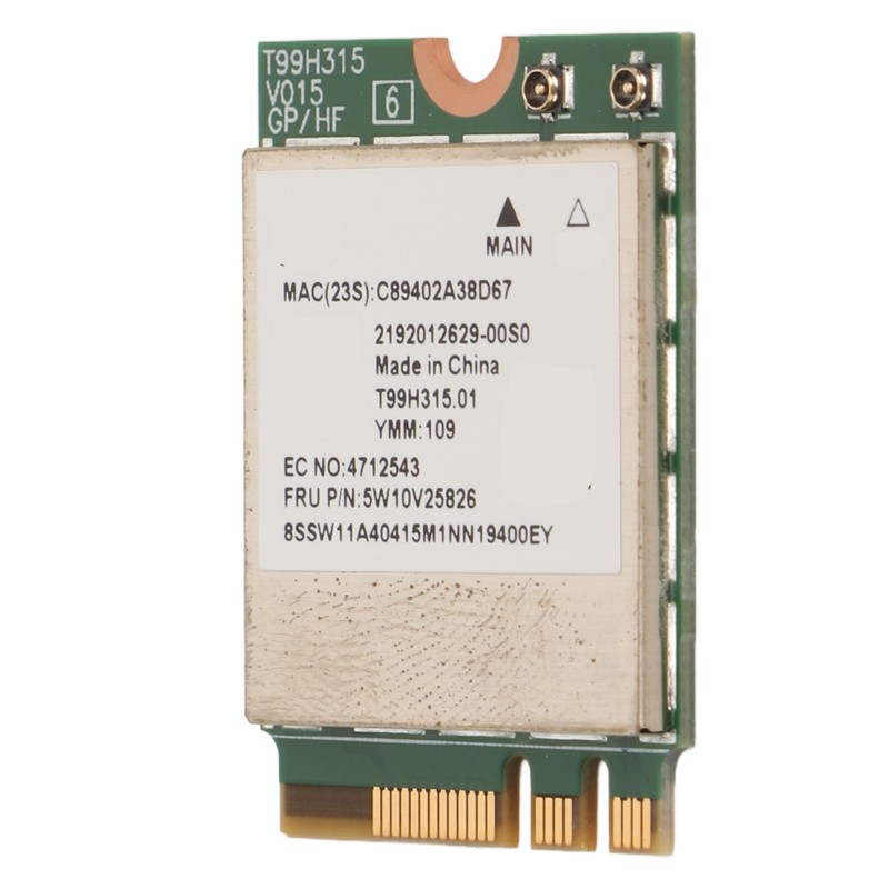 for MT7922 WiFi 6E Wireless Card NFA765 Chip Bluetooth 5.3