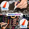 The Glowhouse Premium Chalk Markers Neon Liquid Chalk Pens 6mm