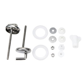 ALL IN RED BOX 2PCS Toilet Seat Fix Fitting Stainless Back to Wall Replace Quick Release Hinges Soft Close Top Fixings Replacement Kit