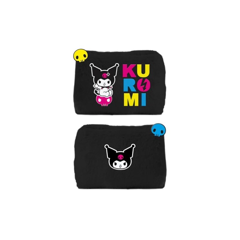 Pyramid International Kuromi Punk Rocking Out Plush Pencil Case -