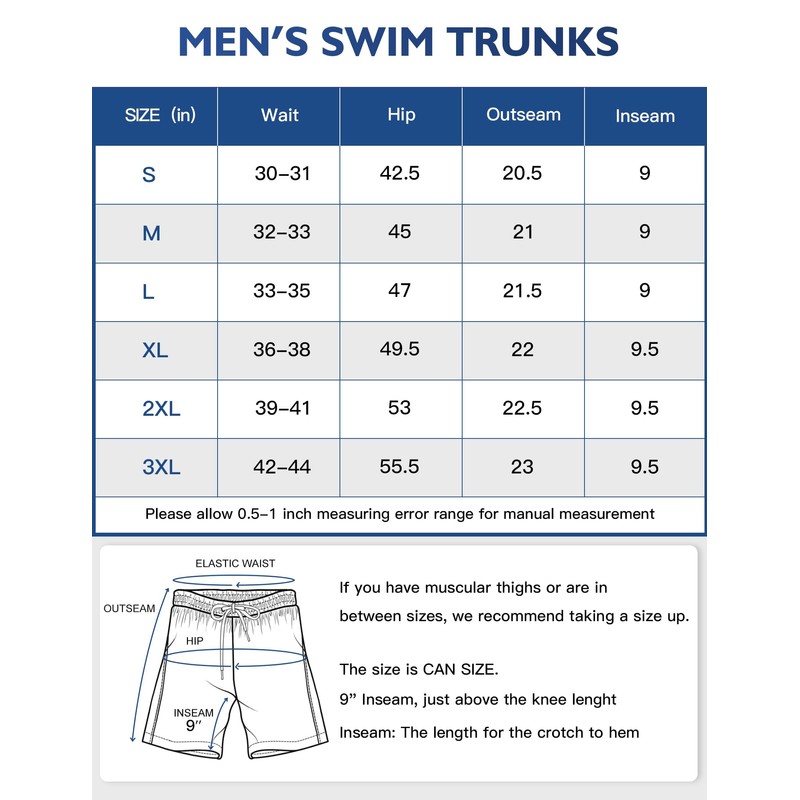 APTRO Men's Swim Trunks with Compression Liner Bathing Suit Quick