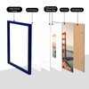 KINLINK 11x14 Picture Frame Navy, Solid Wood Frame 11x14 with