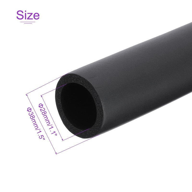 DMiotech 28mm ID x 5mm Thick 1.3ft Pipe Insulation Tube