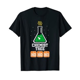 Chemist Tree Ho Funny Chemistry Christmas T-Shirt