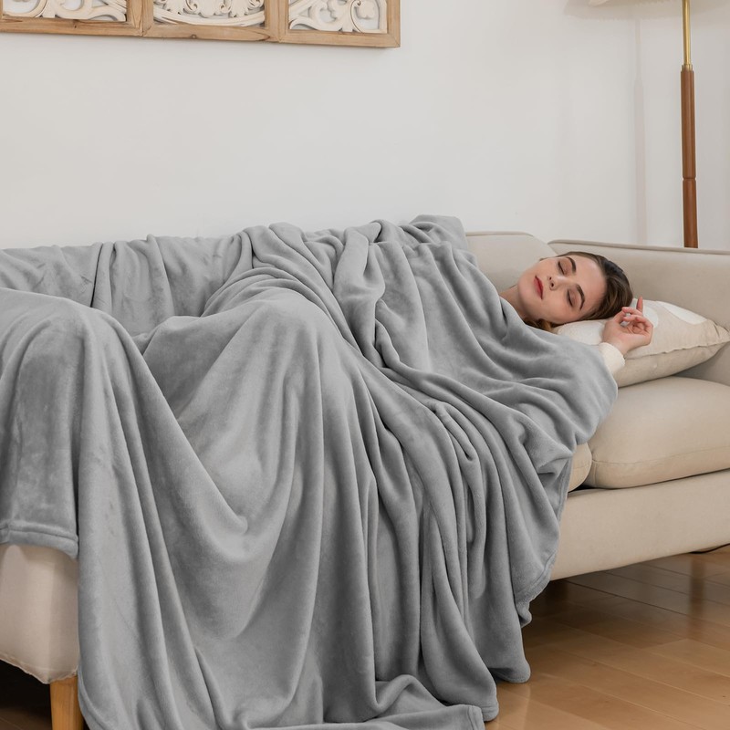 Good Nite Fleece Blanket Fluffy Blankets 130x150cm Throws For Sofas