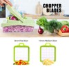 RüK 10-in-1 Vegetable Chopper – 6 Blade Veggie Chopper with