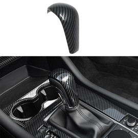 AOKIO Interior Center Console Gear Shift Knob Cover Gear Panel Cap Trim for Mazda 3 CX30 CX50 Accessories 2020 2021 2022 2023 2024 2025 (Not for CX5)