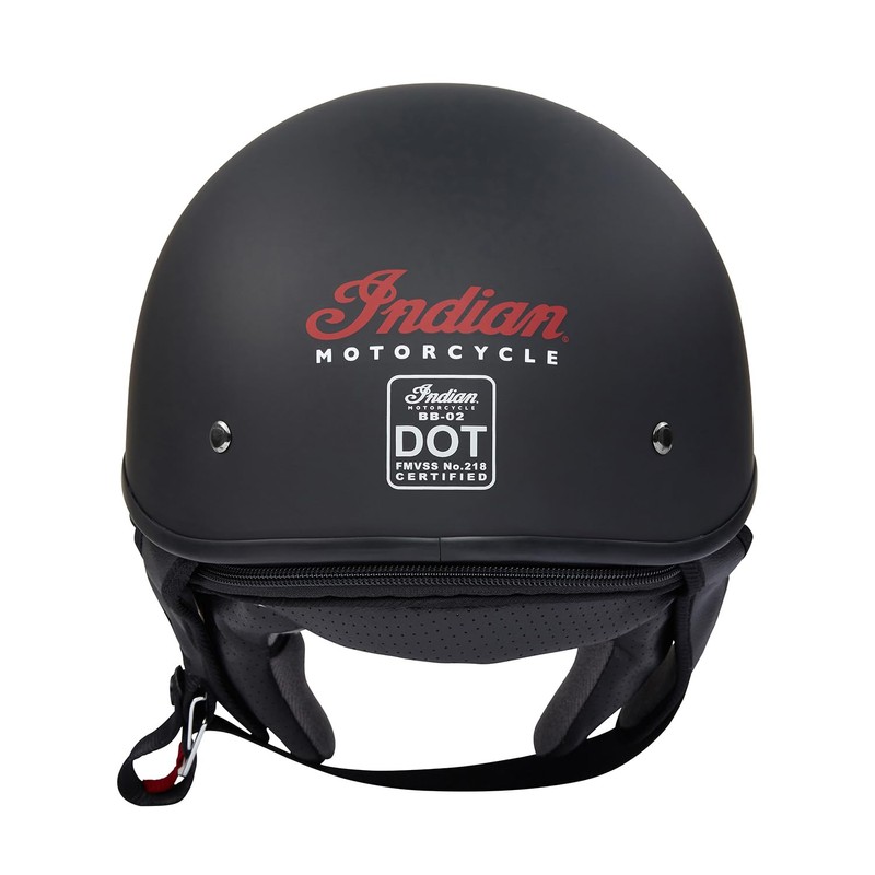 Indian Motorcycle Classic Half Helmet, Black