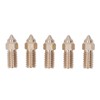 10 Pcs 3D Printer Nozzle Brass 0.4mm M6 High Flow