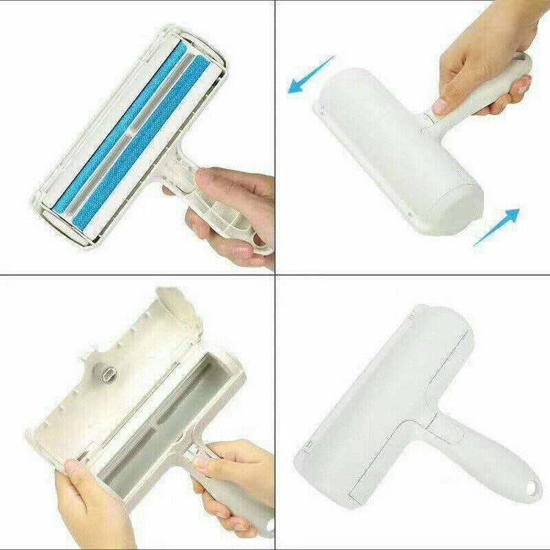 AIMALL Pet Dog Cat Hair Remover, Self-Cleaning Fur Removal Tool