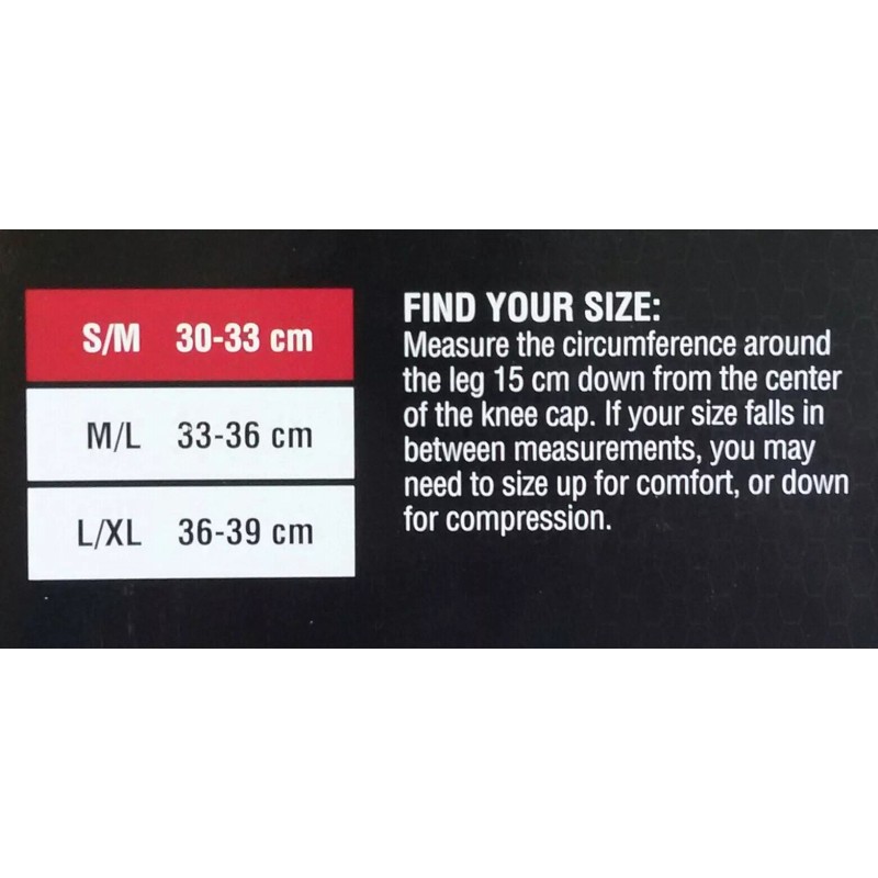 Stamina X Performance Compression Knee Sleeve S/M 30-33cm