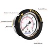 Pool Filter Pressure Gauge Water Proof 60psi 1/4" NPT Back