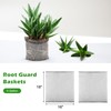 Yoption 6 Pack Plant Root Guard Baskets, Reusable Stainless Steel