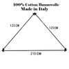 Gloop Women's Scarf XXL Triangular Scarf Women's Triangle Scarf Cotton