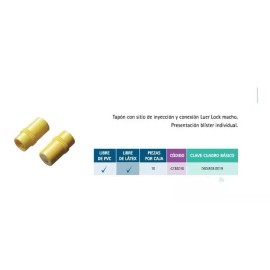 American Scientific Tapón Sello Venoso Heparinizado C/10