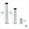 EVI | Wall Mounted Doorstop | Natural Silicone Black Rubber