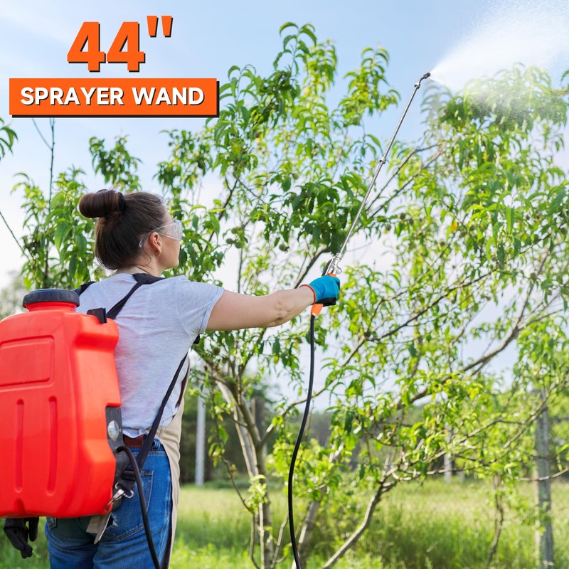 All Metal 44 Inches Replacement Sprayer Wand, 1/4" & 3/8"