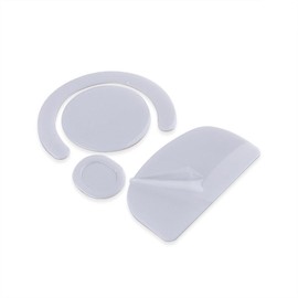 HUYUN 2 Sets Rounded Curved Edges Mouse Skatez & Mouse Feet & Mice Feet & mouseskates Replacement for Logit G PRO X Superlight Wireless Gaming Mouse (Gray)