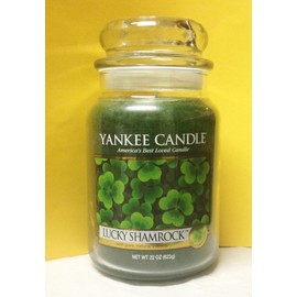Yankee Candle Large Jar 22 oz. "Lucky Shamrock"