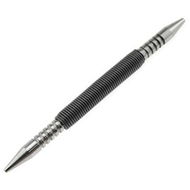 LUORNG Spring Loaded Double Head Nail Holder Double Head 3/32 Inch and 1/8 Inch Spring Loaded Nails Metal Woodworking Drill Bit Door Pin Removal Tool for Woodworking Finishing and Decorative Project