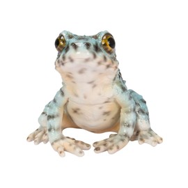 Oubia H20221-1 H20221-1 Blue 3.1 x 3.8 x 2.8 inches (8 x 8 x 7 cm) Doll Figurine Figurine Animal Garden Decoration Frog