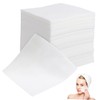 ULTECHNOVO 100pcs Non Woven Makeup Remover Pads Absorbent Face Cleaning