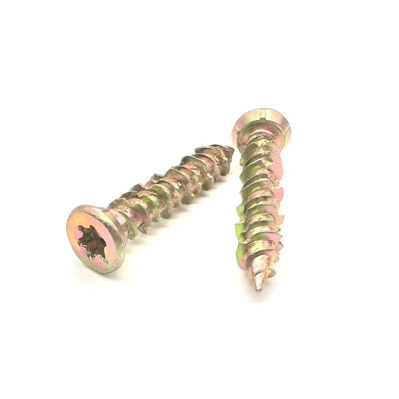 Concrete Screws (Pack of 20) Multi-Fix Countersunk 7.5mm TX Easy