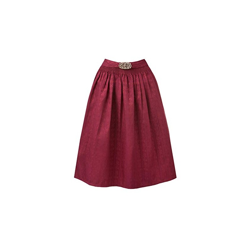 Stockerpoint Sc-300 Women's Midi Dirndl Apron, bordeaux