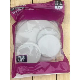 Everbilt (8-Pk) Everbilt Round Sliders 4-7 & 4- 3-1/2 4723044EB