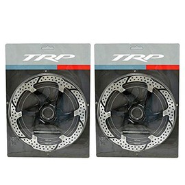 TRP TRP-25 Heat Dispersion 203mm Centerlock MTB Bike Disc Brake Rotor, 2PCS, STB2185