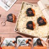 Kigeli 50 Pcs 6ft/2 Meter Mini Measuring Tape Keychains Small