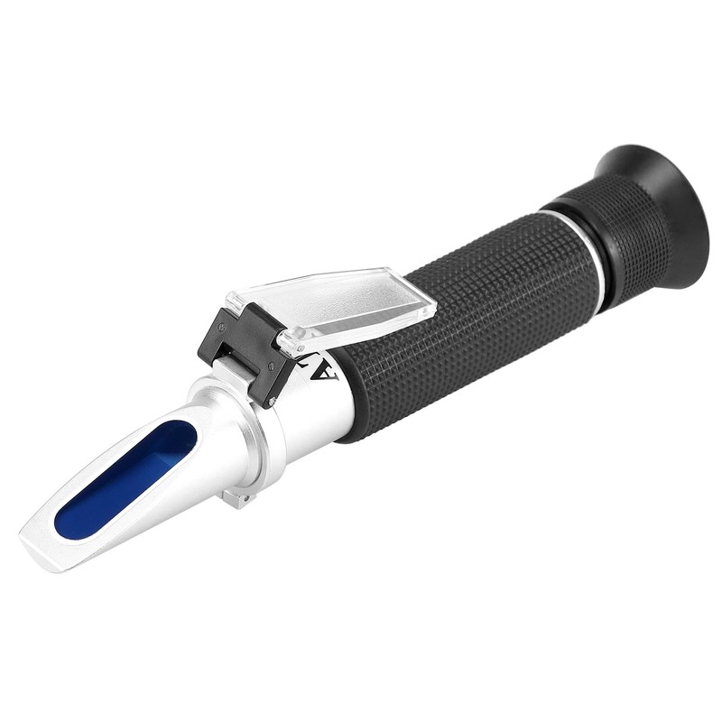 QWORK® Salinity Refractometer, Salt Water Tester Hydrometer with Two Scales