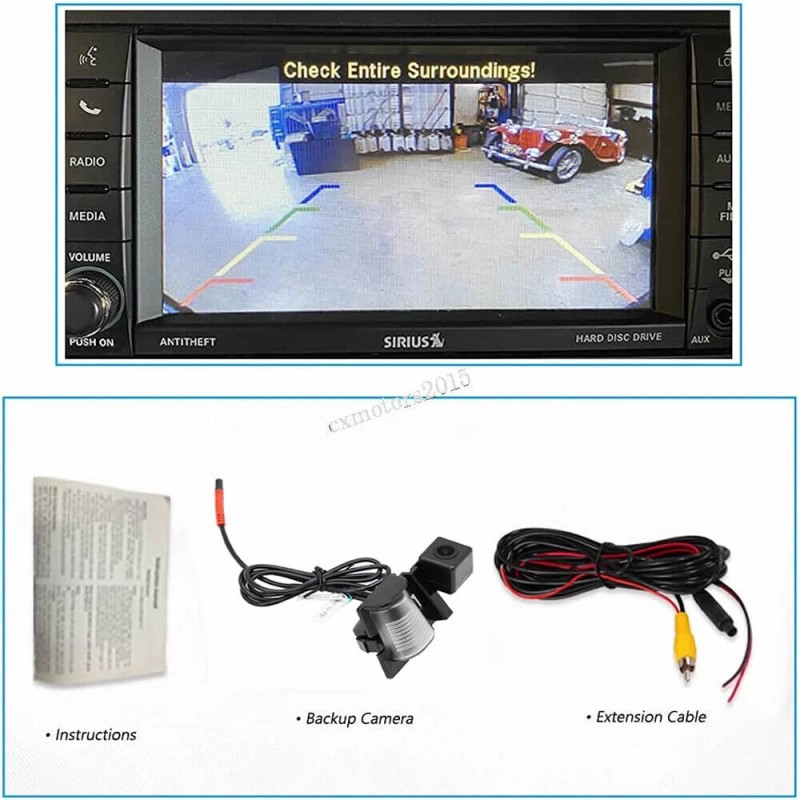 EWAY Car Rear View 150° Reverse Parking Backup Camera For