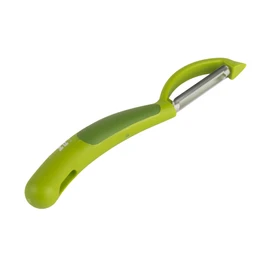 KUHN RIKON Piranha Swivel Peeler Green Sharp Stainless Steel Blade