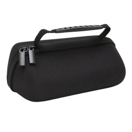 Speaker Carrying Case, for SONOS Roam Smart Speaker, Nylon and Silicone Material, Portable Hard Travel Protective Case with Handle/Zipper