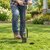 34 Inch Long Handle Grass Plugger Tool with 3 Inch