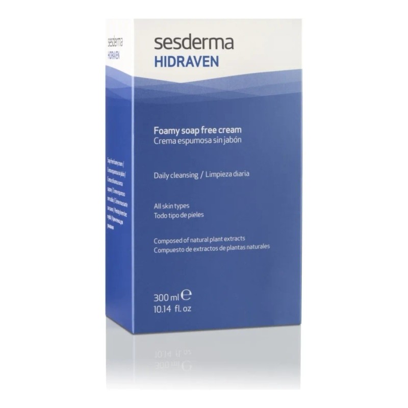 Hidraven Crema Espumosa Sin Jabon 300 Ml