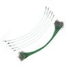 Fishing Wire Leader, Swivels Snap 100PCS Protective Fishing Leader for