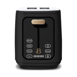Beautiful 2 Slice Touchscreen Toaster, Black