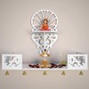 Aditri Creation Brass Star Apple shape akhand Oil Diya/Lamp Hindu