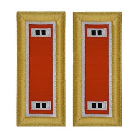 Signal Officer Shoulder Boards (Pair) (Male, WO2 Warrant Officer 2)