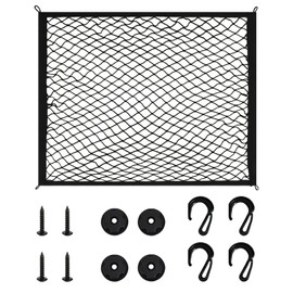 Graplan Luggage Net Car Boot Net Elastic to 180 x 144 cm Boot Net Luggage Net Motorhome Boot Organiser for Most Vehicle Types (180 x 144 cm)